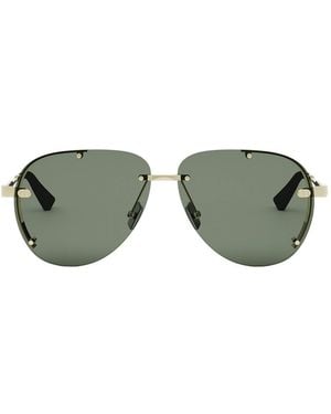 Dior Logo Sunglasses - Green