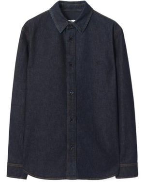 Burberry Denim Overshirt - Blue