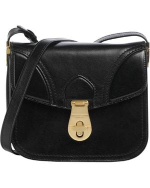 The Bridge Flap Shoulder Bag - Black
