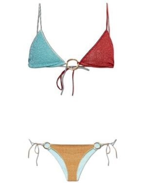 Oséree Tie-Side Bikini - White