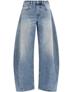 R13 Janine Wide-Leg Jeans - Blue