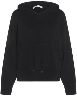 Antonelli Drawstring Long-Sleeved Hoodie - Black