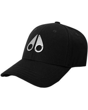 Moose Knuckles Metalaccent Baseball Cap - Black