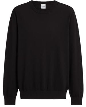 Aspesi Crew Neck Sweatshirt - Black