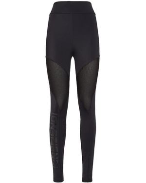 Fendi Tech Fabric Leggings in Gray | Lyst