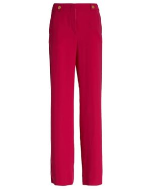 Giorgio Armani Wide-Leg Pants - Red