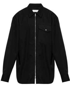 Dries Van Noten Long-Sleeved Shirt - Black