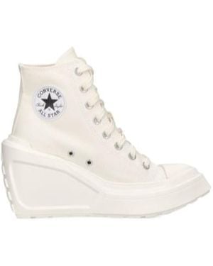 Converse Logo High-Top Casual Shoes - Natural