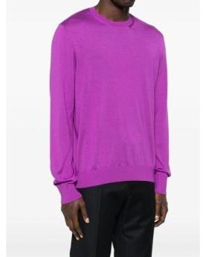 Tom Ford Long-Sleeve Crew-Neck Jumper - Pink