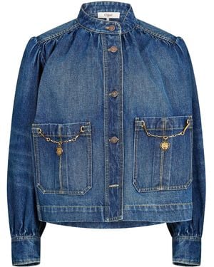Chloé Denim Jacket - Blue