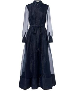 Jonathan Simkhai Montgomery Shirt Dress - Blue