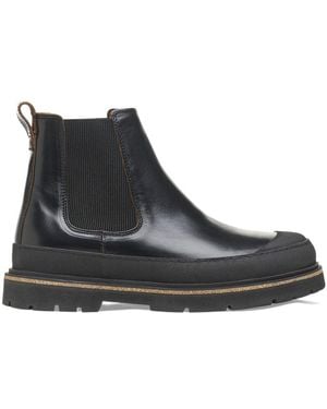 Birkenstock Prescott Slip-On Chelsea Boots - Black