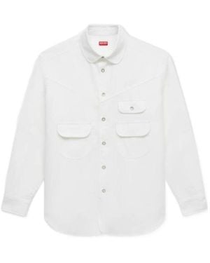 KENZO Workwear Overshirt - White
