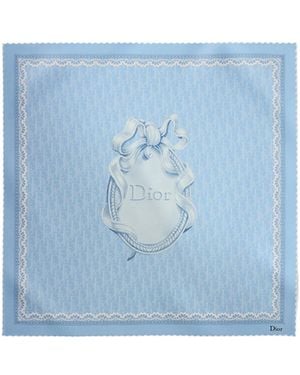 Dior Medaillon 70 Square Scarf - Blue
