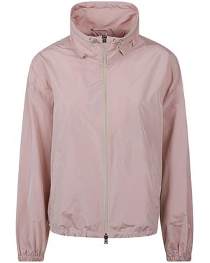 Herno Zip-Up Casual Jacket - Pink