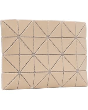 Issey Miyake Camel Lucent W Color Clutch - Natural