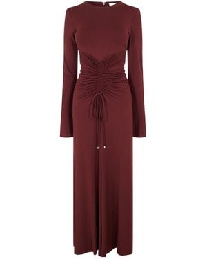 Max Mara Doppia Maxi Dress - Red
