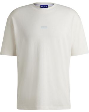 BOSS Offwhite Crewneck Shortsleeve Tee