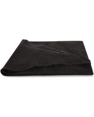 Brunello Cucinelli Crystal-Embellished Triangle Scarf - Black