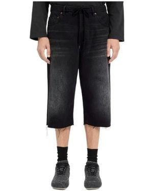 MM6 by Maison Margiela Denim Shorts - Black