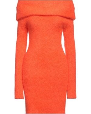 Isabel Marant Slimfit Knit Dress - Orange
