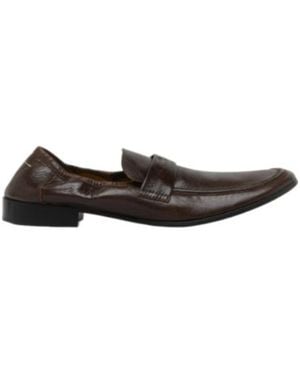 MM6 by Maison Margiela Apron-Strap Loafers - Multicolour