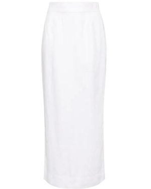 Posse Elastic Waist Skirt - White
