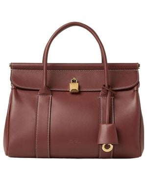 Loro Piana Loom L25 Shoulder Bag - Red