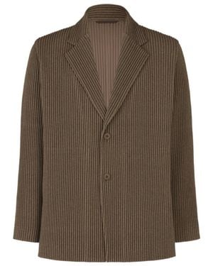 Issey Miyake Wool Like Light Jacket - Green