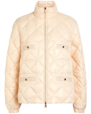 Moncler Simple Down Jacket - Natural