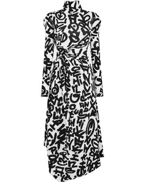 Off-White c/o Virgil Abloh And Stylish Dress - White