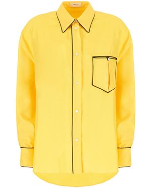 Bally Buttoned Long-Sleeved Shirt - Yellow