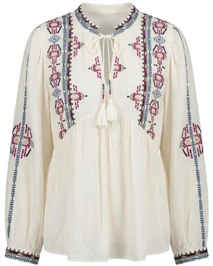 Ba&sh Logo Shirt - White