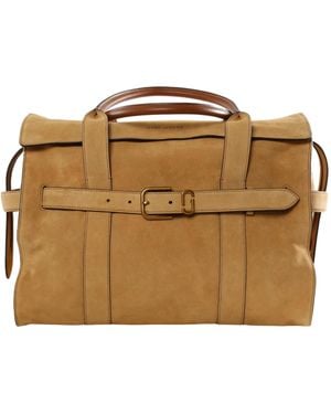 Marc Jacobs Dakota Suede Tote Bag - Brown