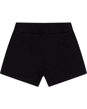 Balmain Cotton Shorts - Black