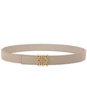 Loewe Reversible Anagram Belt - White