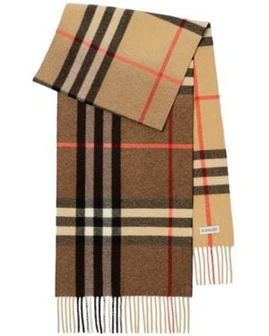 Burberry Gradient Check Cashmere Scarf - Multicolor