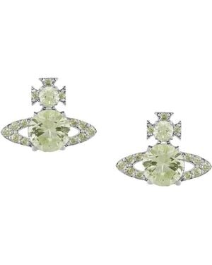 Vivienne Westwood Isemene Orb Embellished Earrings - Metallic