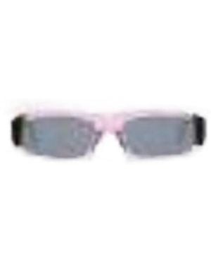 Jacquemus Thin Square Frame Sunglasses - White
