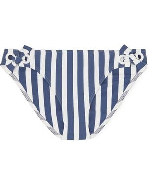 Eres Striped Bikini Bottoms - Blue