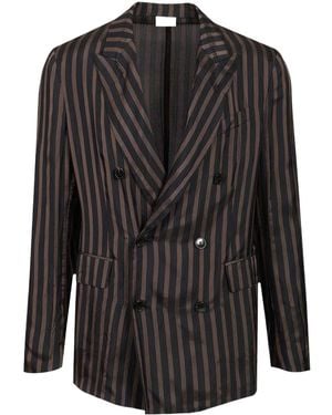 Dries Van Noten Unstructured Cupro Blazer - Black