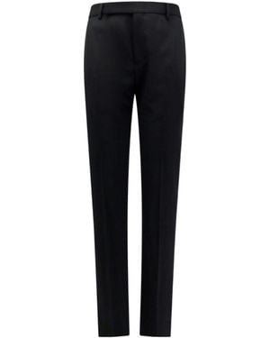 Saint Laurent Tailored Slim-Fit Trousers - Black