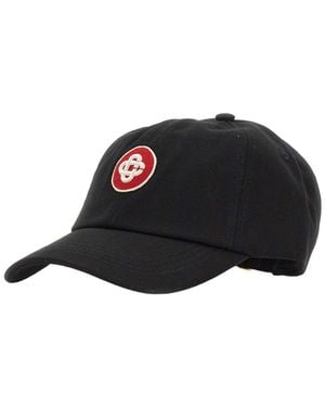 CASABLANCA Logo Embroidered Baseball Cap - Black