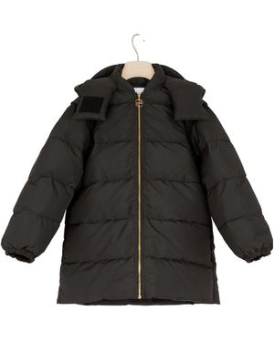 Patou Zip-Up Hooded Jacket - Black