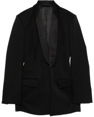 Wardrobe NYC Tuxedo Blazer - Black