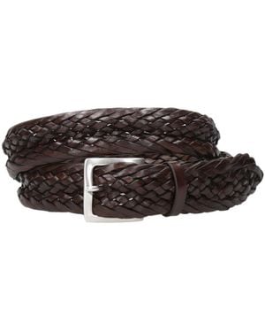 Orciani Masculine Braided Belt - Multicolour