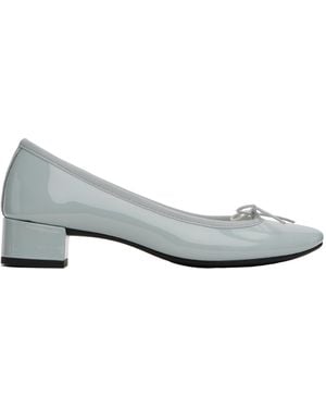 Repetto Round Toe Low Heels - Grey