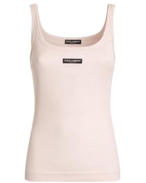 Dolce & Gabbana Sleeveless Top - Pink
