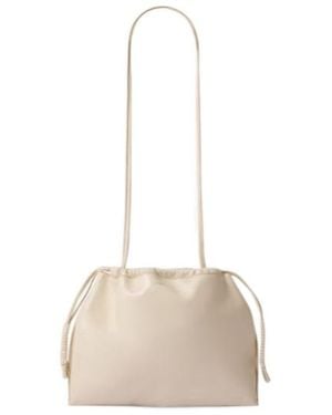 Soeur Suzette Leather Shoulder Bag - White