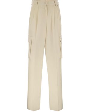 Herno Cargo Trousers - Natural